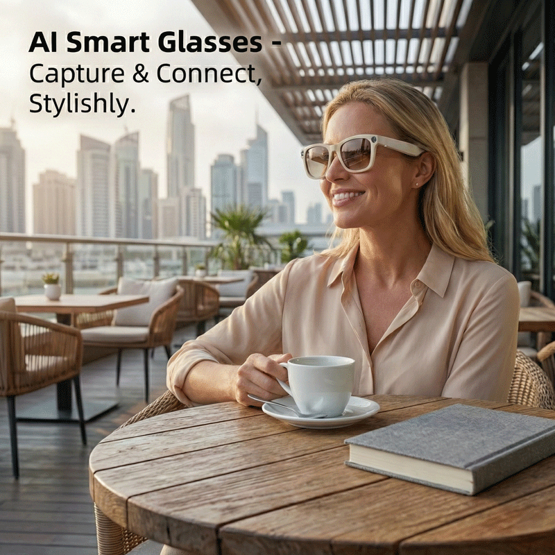 Elmwood™ Vision AI – Smart Glasses
