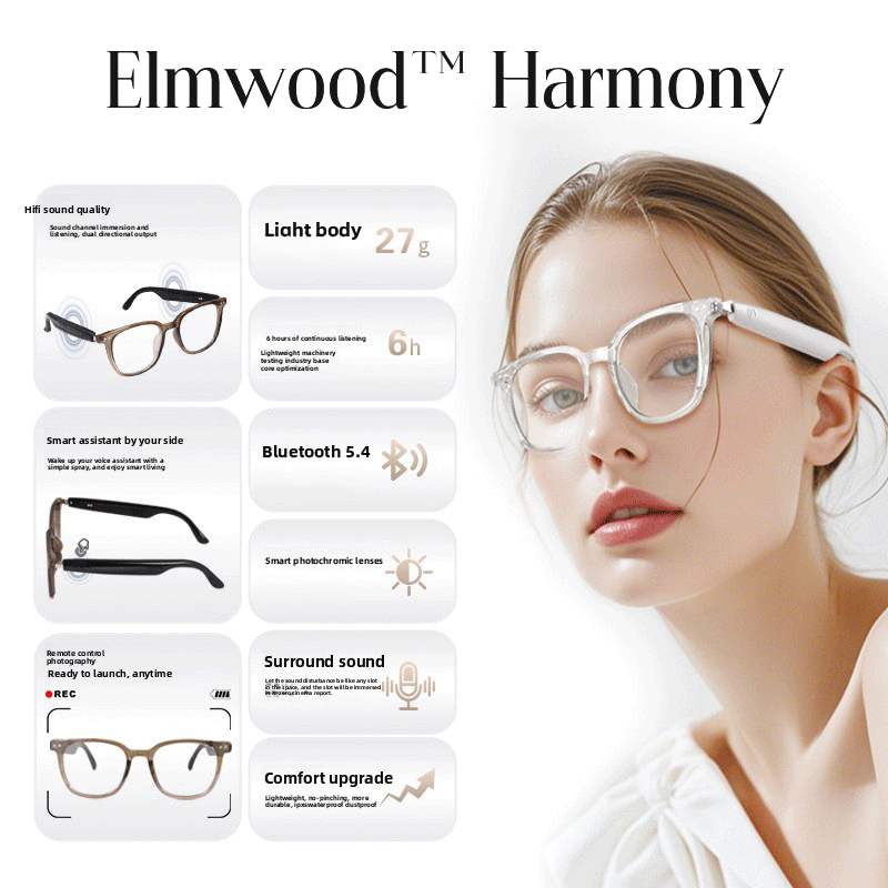Elmwood™ Harmony (Audio Glasses)