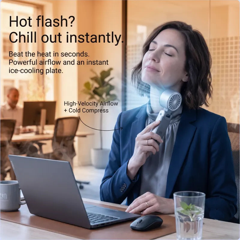 Elmwood Icytouch Neck Fan