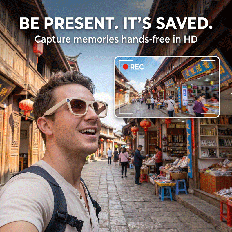 Elmwood™ Vision AI – Smart Glasses