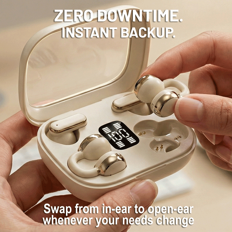 Elmwood™ 2-in-1 Hybrid Bluetooth Earbuds